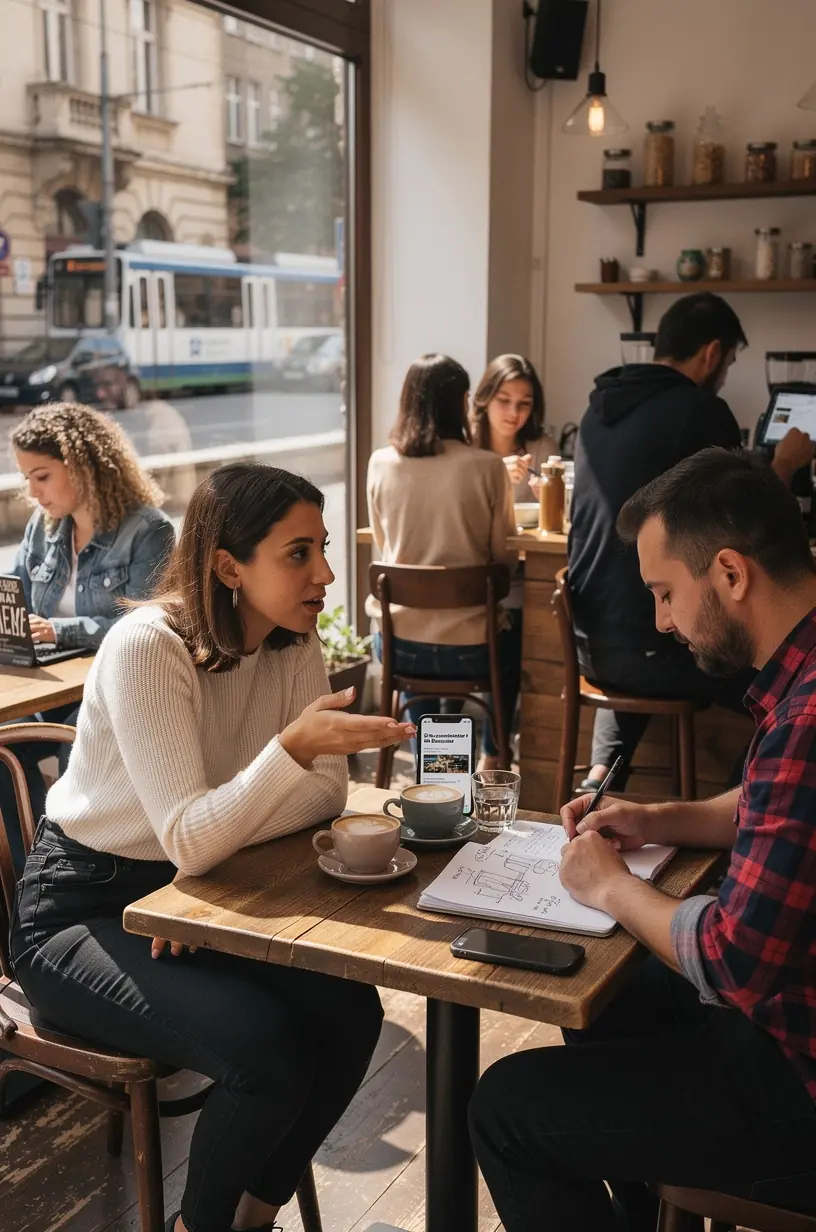Imagine reprezentând o hartă a zonei locale, marcând puncte critice și soluții propuse pentru fiecare.